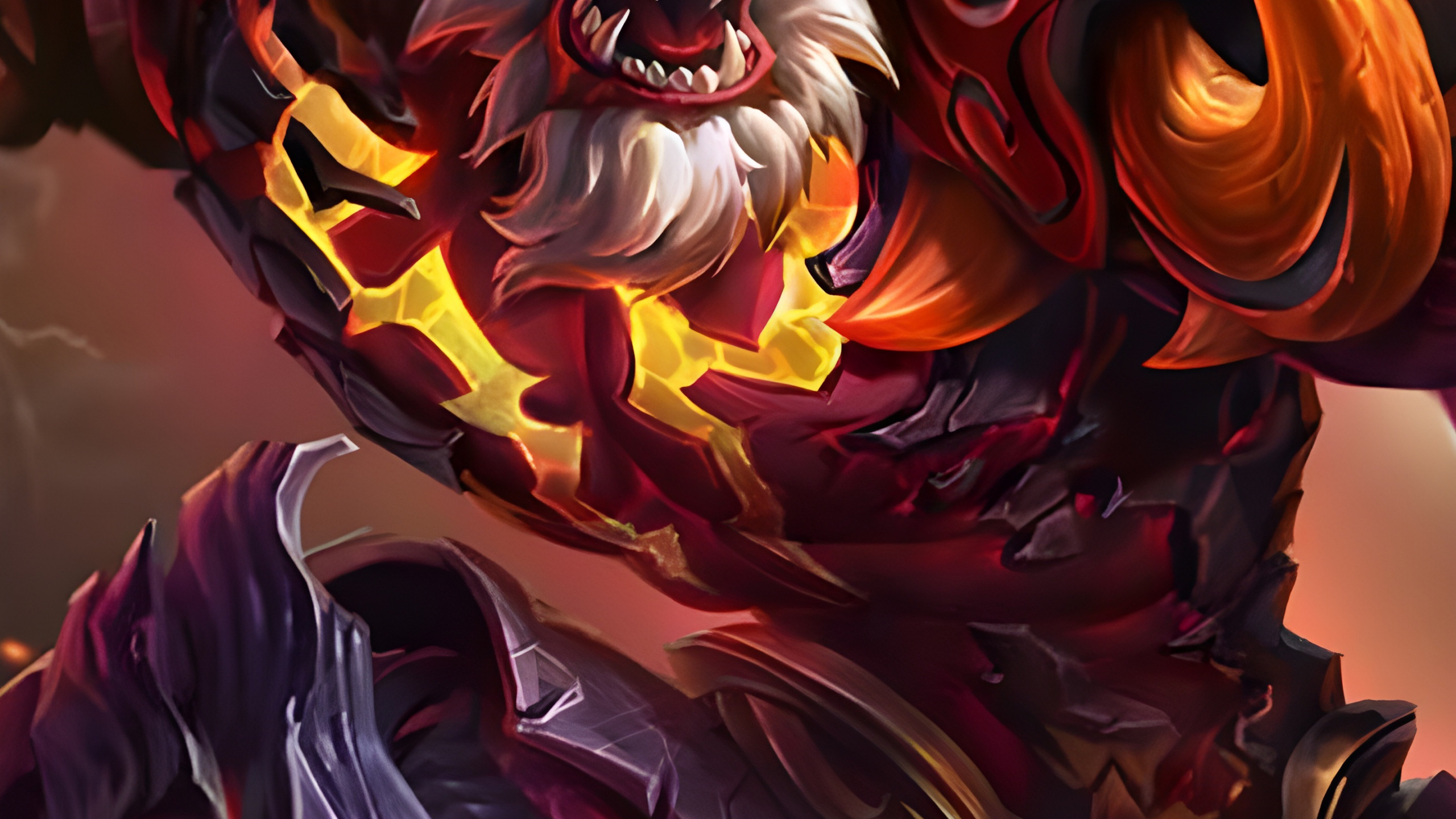 Arena Del Valor, Kriknak, Grakk, Morado, Arte. Wallpaper in 2560x1440 Resolution