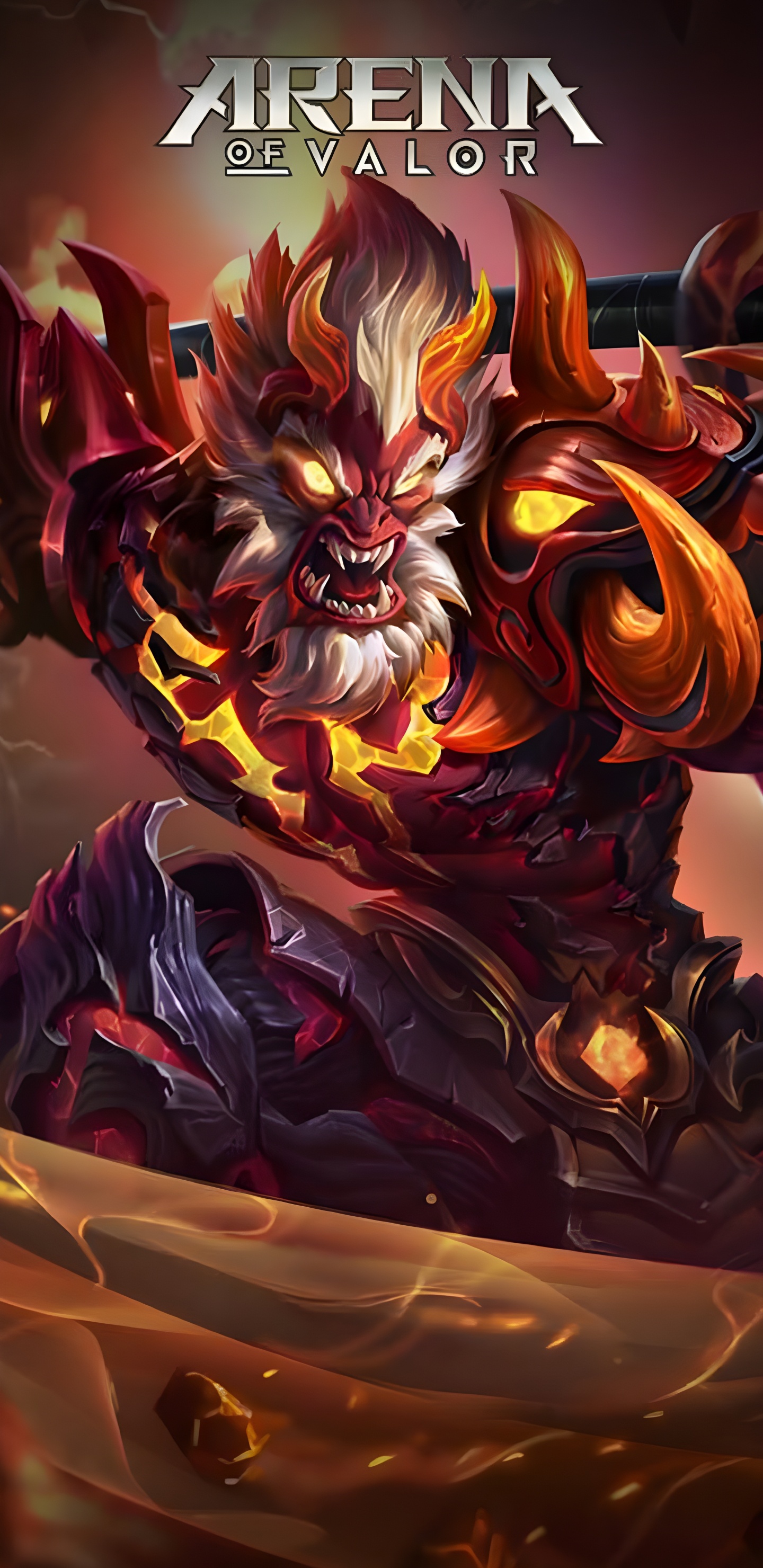 Arena Der Tapferkeit, Kriknak, Grakk, Purpur, Kunst. Wallpaper in 1440x2960 Resolution