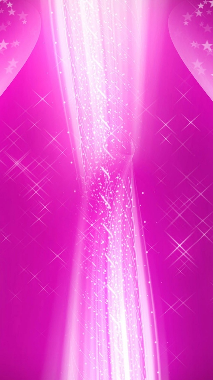 Ilustración de Luz Verde y Rosa. Wallpaper in 720x1280 Resolution