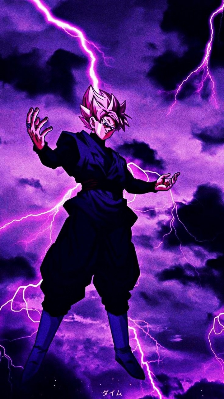 L'anime, Goku Noir Fondo de Pantalla, Goku, Zamasu, Vegeta. Wallpaper in 720x1280 Resolution