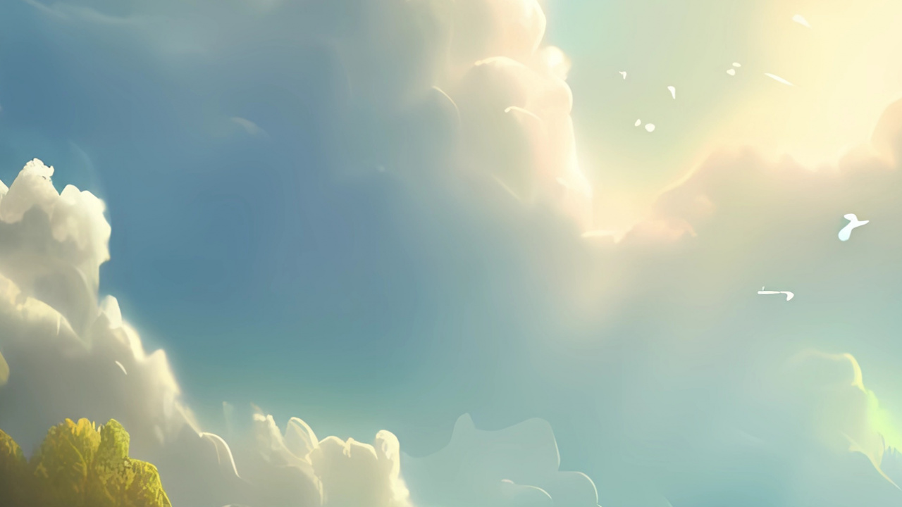 Sunlight, Visual Arts, Painting, Cloud, Atmosphere. Wallpaper in 1280x720 Resolution