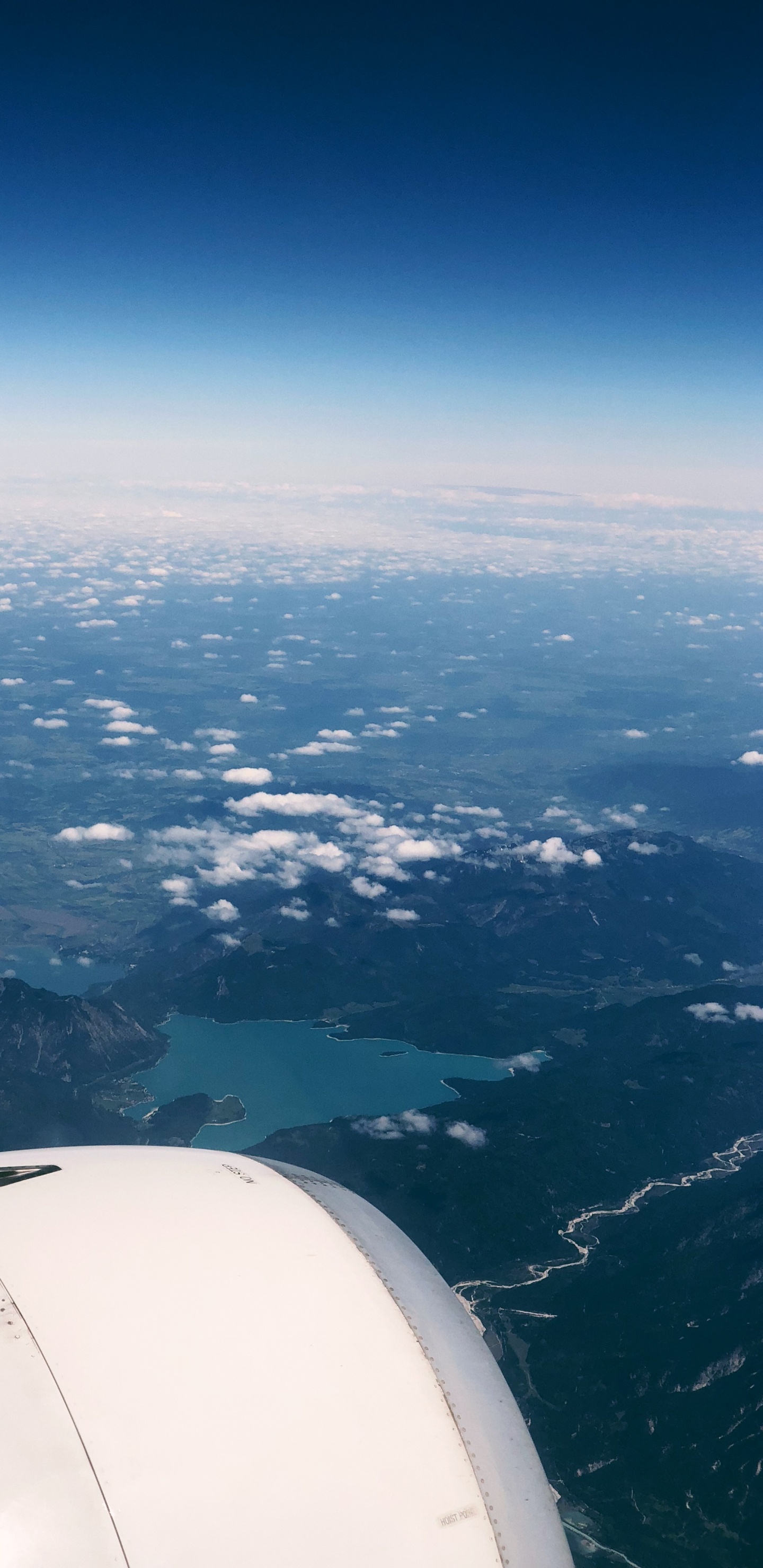 Flugreise, Erde, Birds Eye View, Atmosphäre, Horizont. Wallpaper in 1440x2960 Resolution