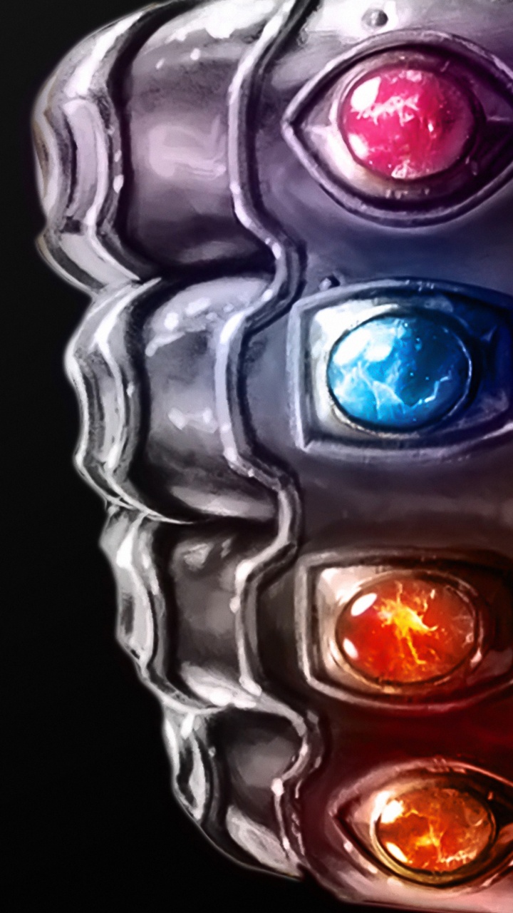 Black and Orange Round Light. Wallpaper in 720x1280 Resolution