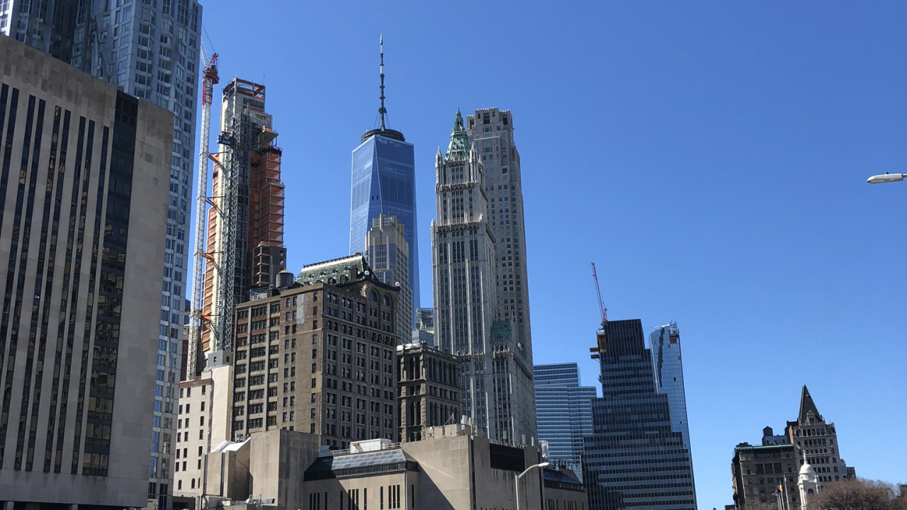 New York City, Tower Block, Metropole, Stadtgebiet, Tower. Wallpaper in 1280x720 Resolution