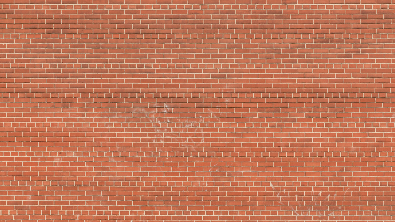 Brown Brick Wall During Daytime. Wallpaper in 1366x768 Resolution