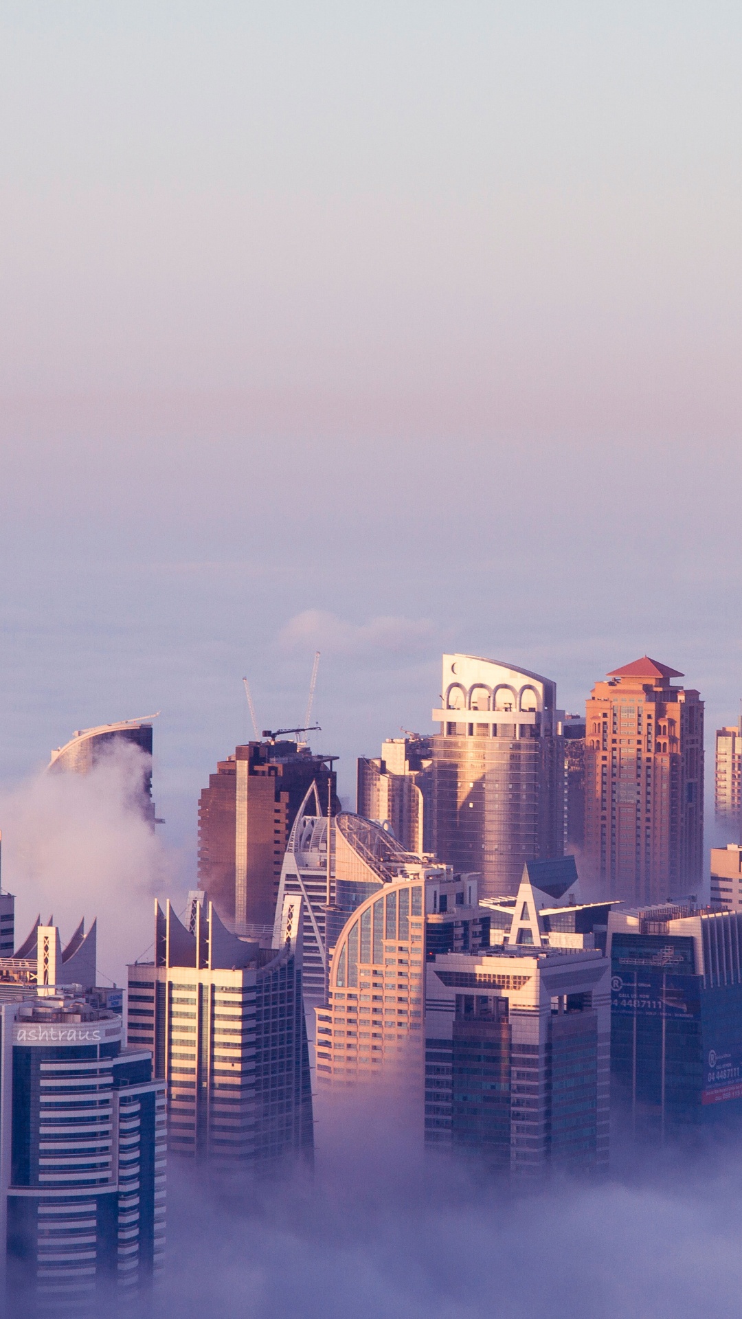 High Rise Buildings Under White Sky During Daytime. Wallpaper in 1080x1920 Resolution