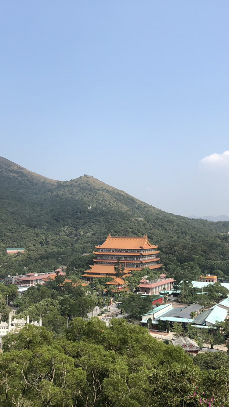 Mountain Village, Mount Scenery, Mountain Range, Mountainous Landforms, Vegetation. Wallpaper in 750x1334 Resolution