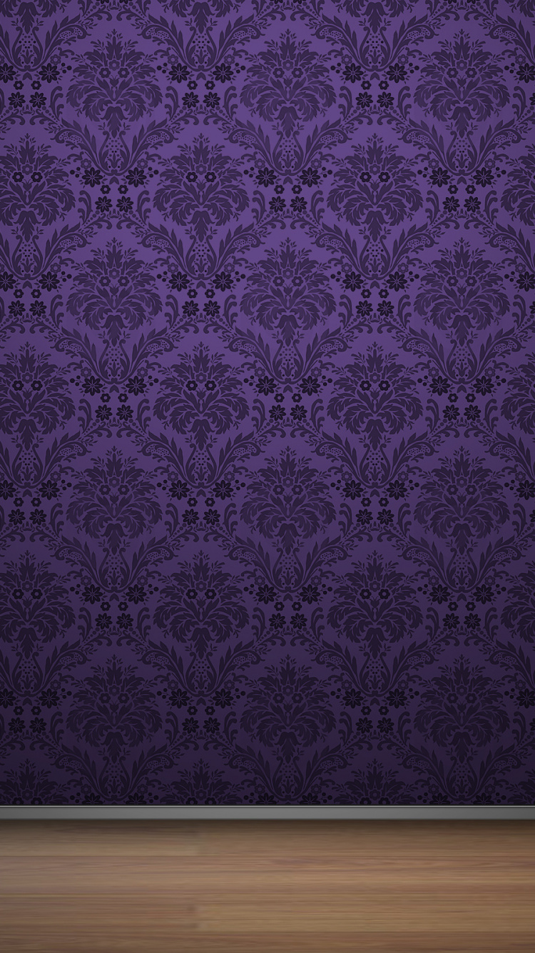 Purple and Black Textile on Brown Wooden Table. Wallpaper in 750x1334 Resolution