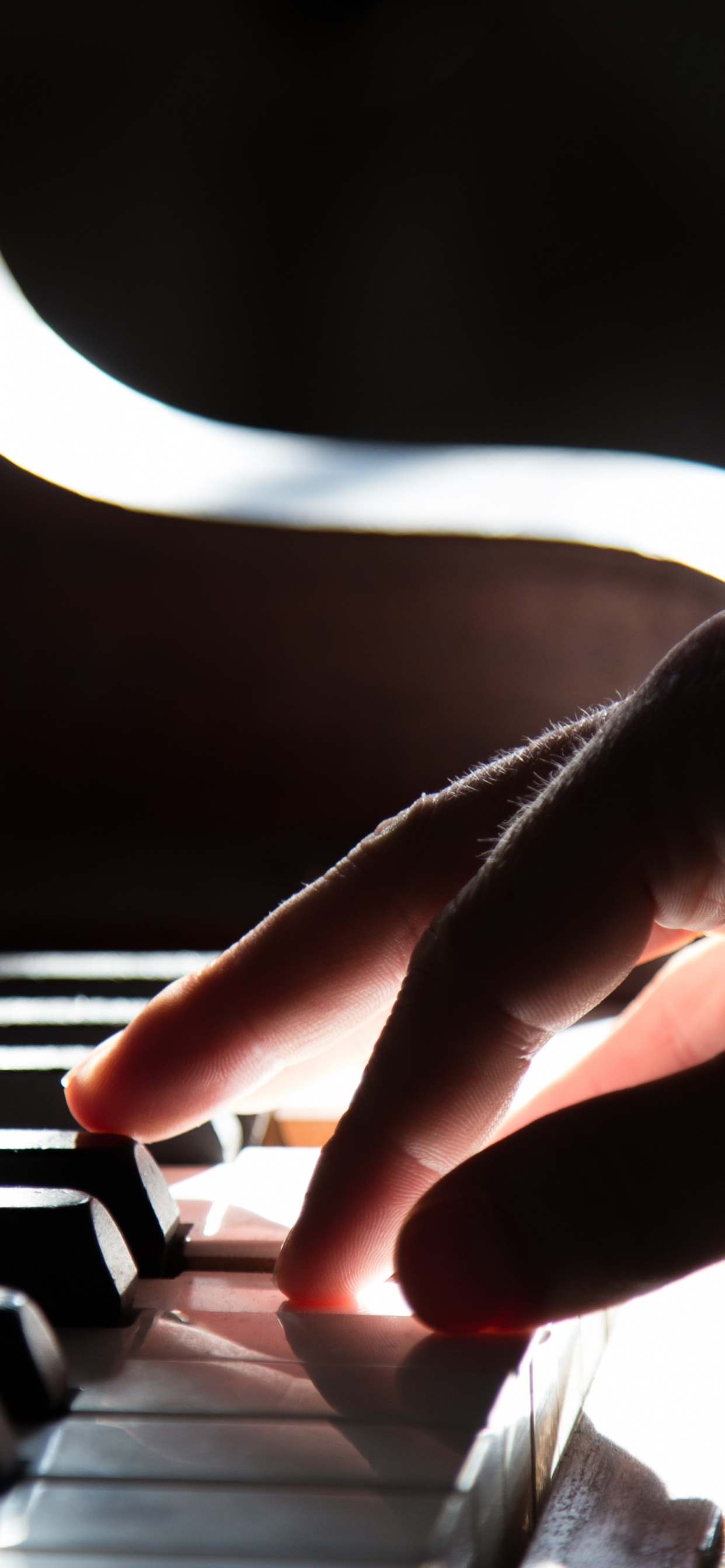 Piano, el Pianista, Luz, Instrumento Musical, Músico. Wallpaper in 1242x2688 Resolution