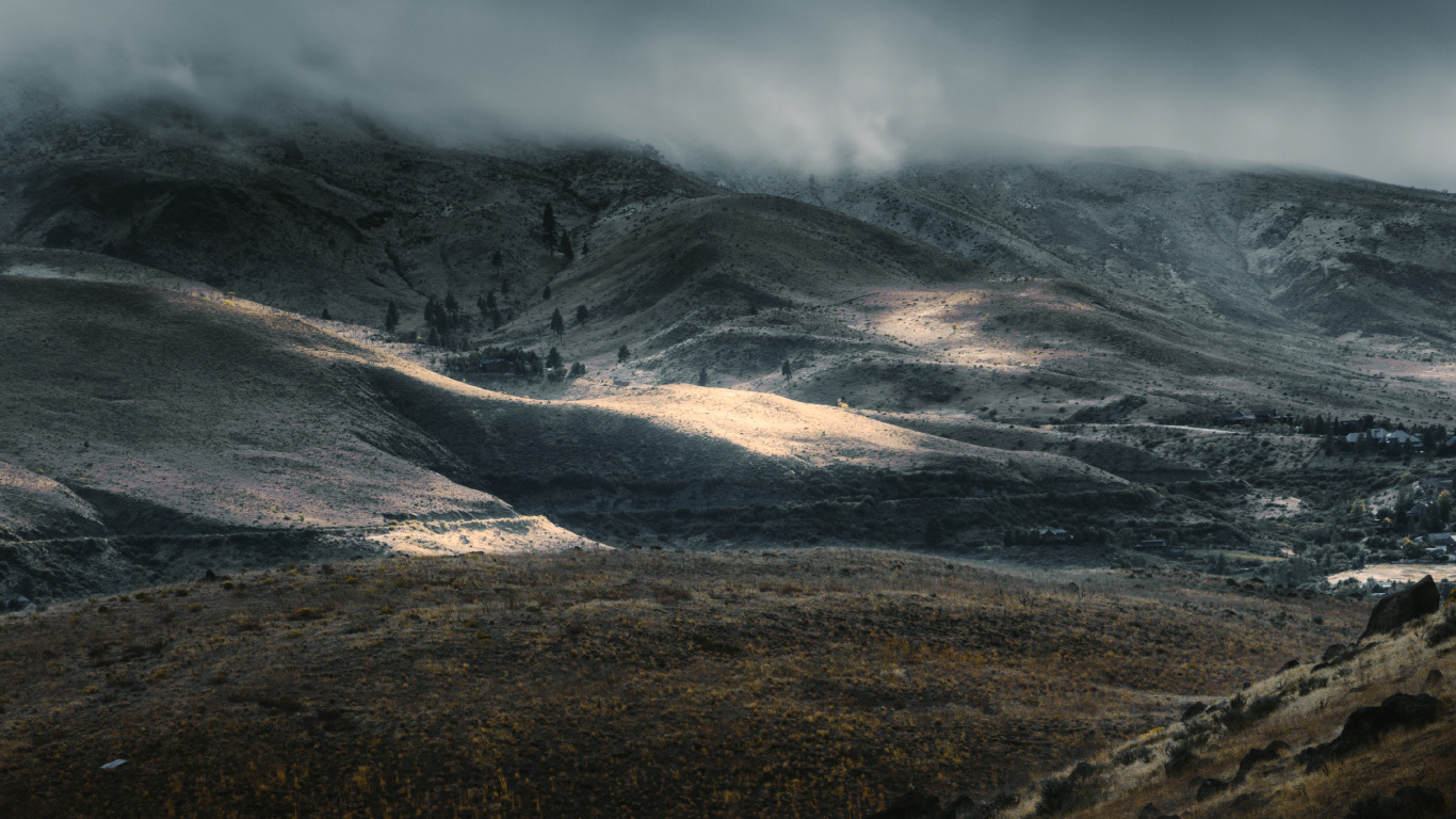 Hochland, Natur, Atmosphäre, Naturlandschaft, Natürlichen Umgebung. Wallpaper in 1366x768 Resolution