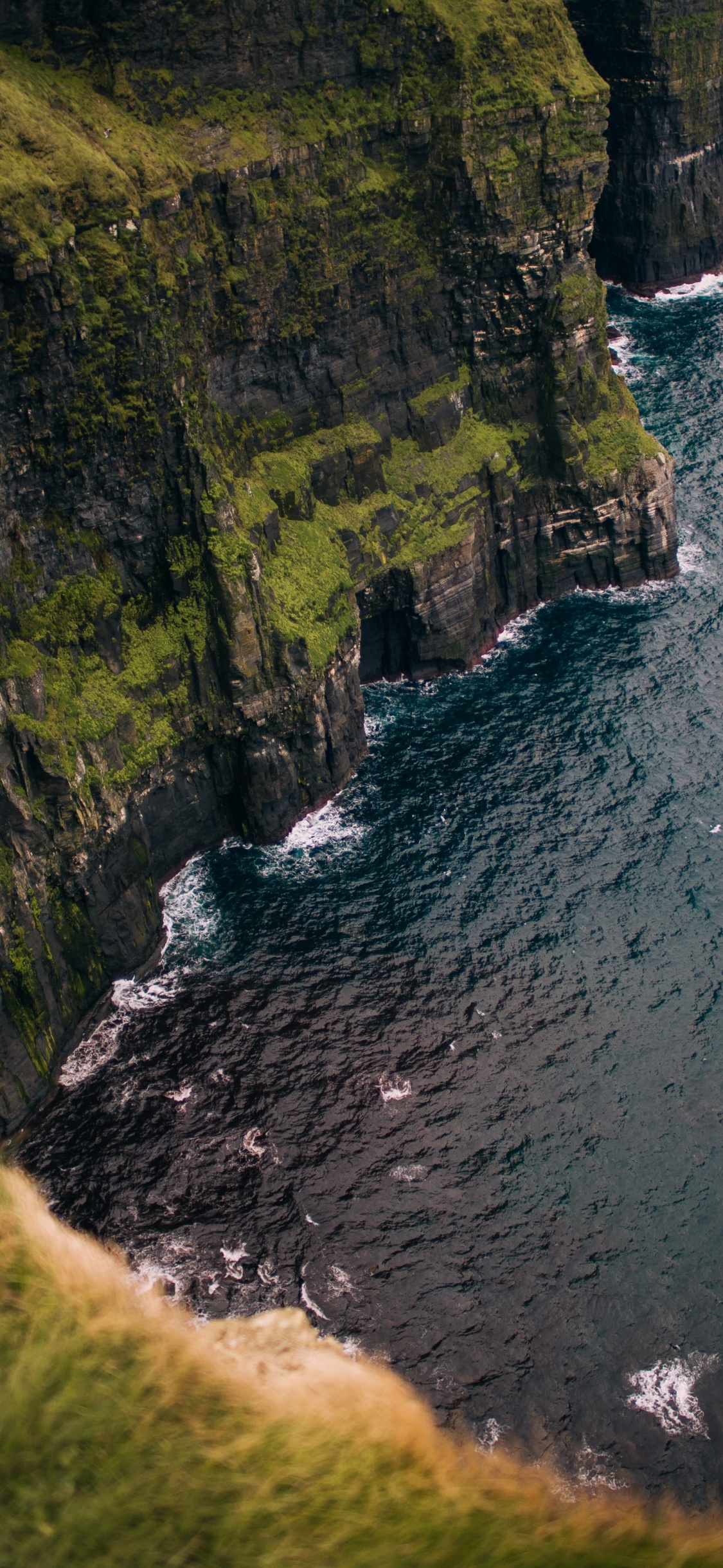 Coast, Cliffs of Moher, Doolin, Lisdoonvarna, Water. Wallpaper in 1125x2436 Resolution