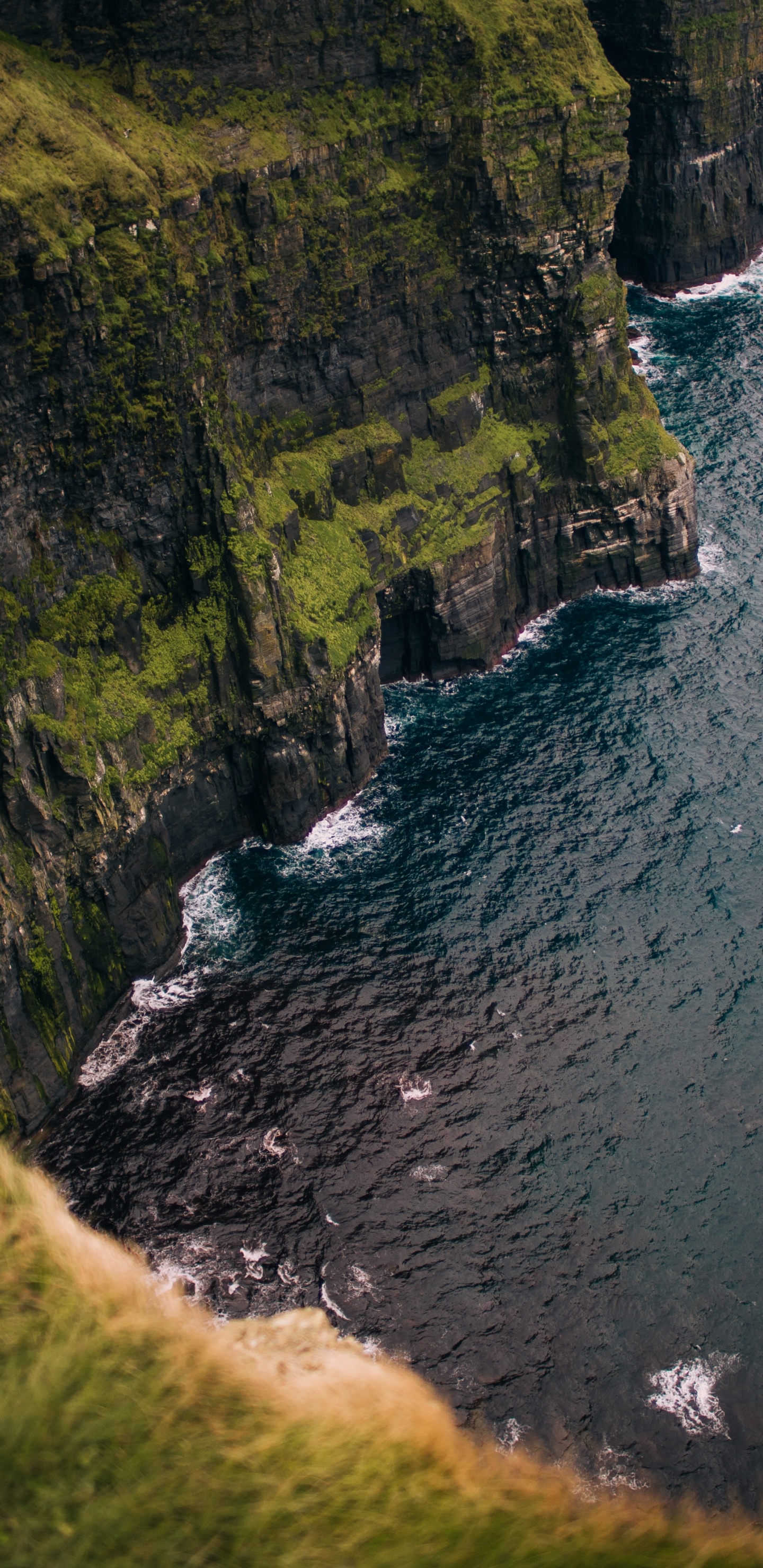 Küste, Klippen Von Moher, Doolin, Lisdoonvarna, Wasser. Wallpaper in 1440x2960 Resolution