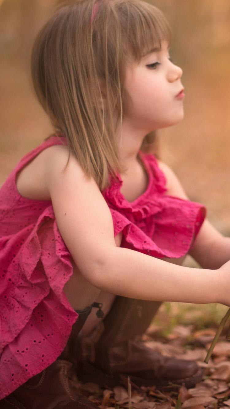 Rosa, Pétalo, Chica Chica, Bebé, Niño. Wallpaper in 750x1334 Resolution