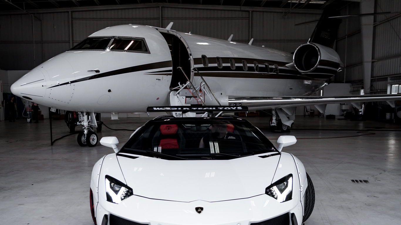 Lamborghini Aventador, Lamborghini Reventn, Lamborghini Veneno, Lamborghini, Car. Wallpaper in 1366x768 Resolution