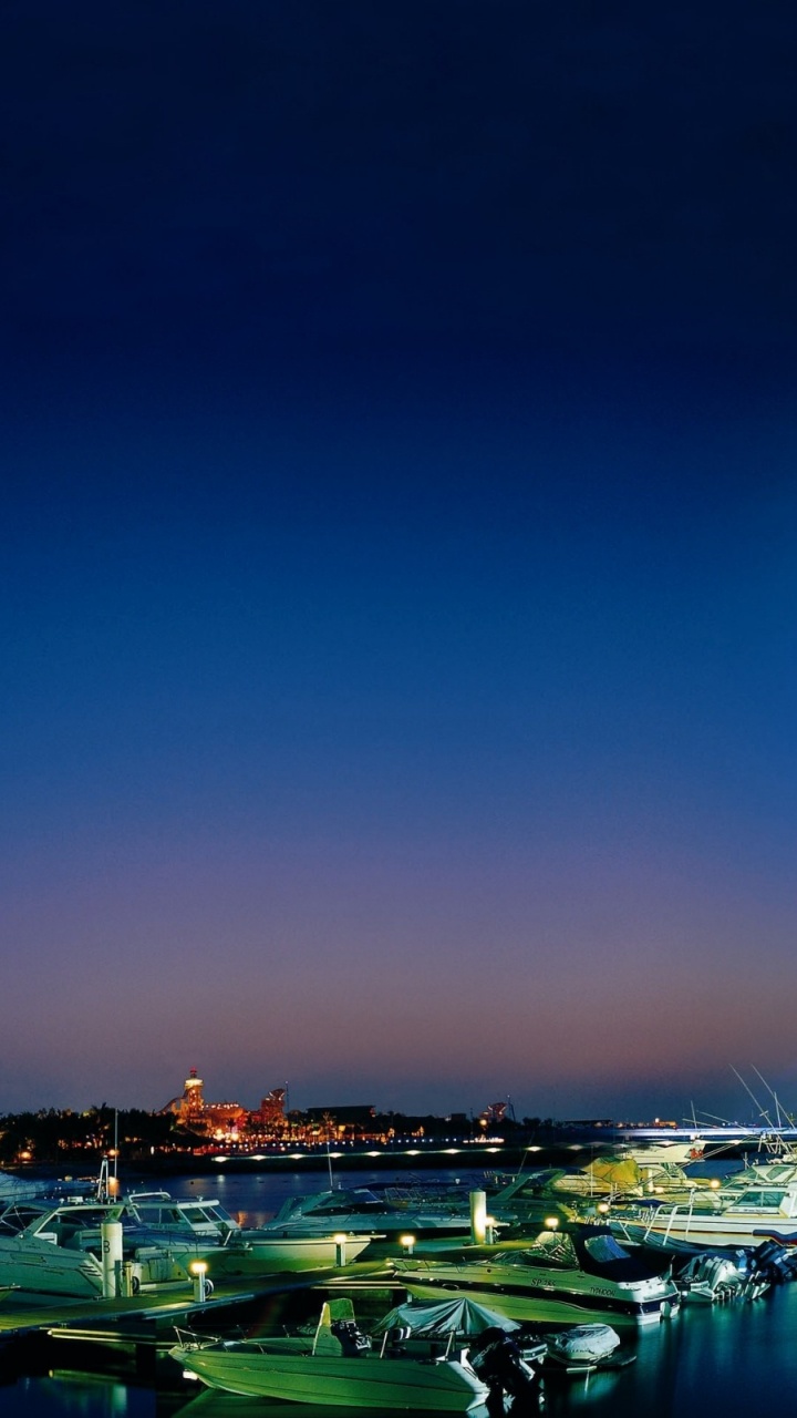City Skyline During Night Time. Wallpaper in 720x1280 Resolution