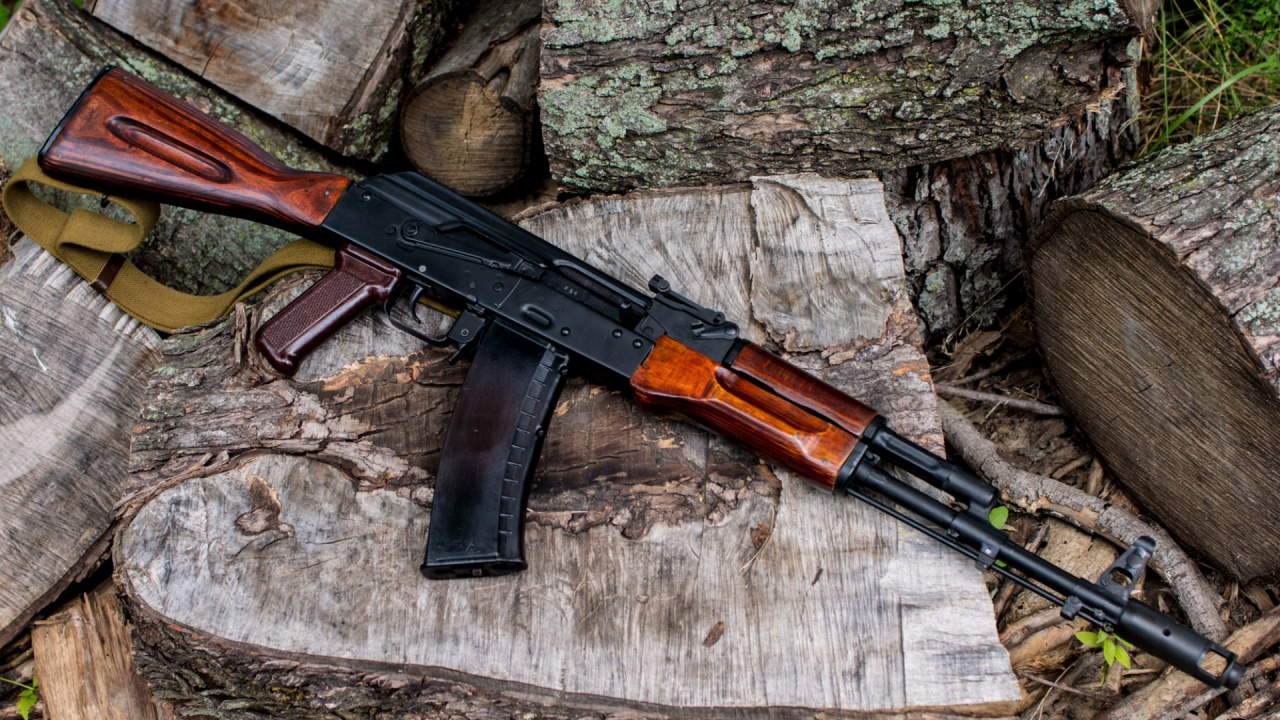 Ak-74, Feuerwaffe, Gewehr, Trigger, Luftgewehr. Wallpaper in 1280x720 Resolution
