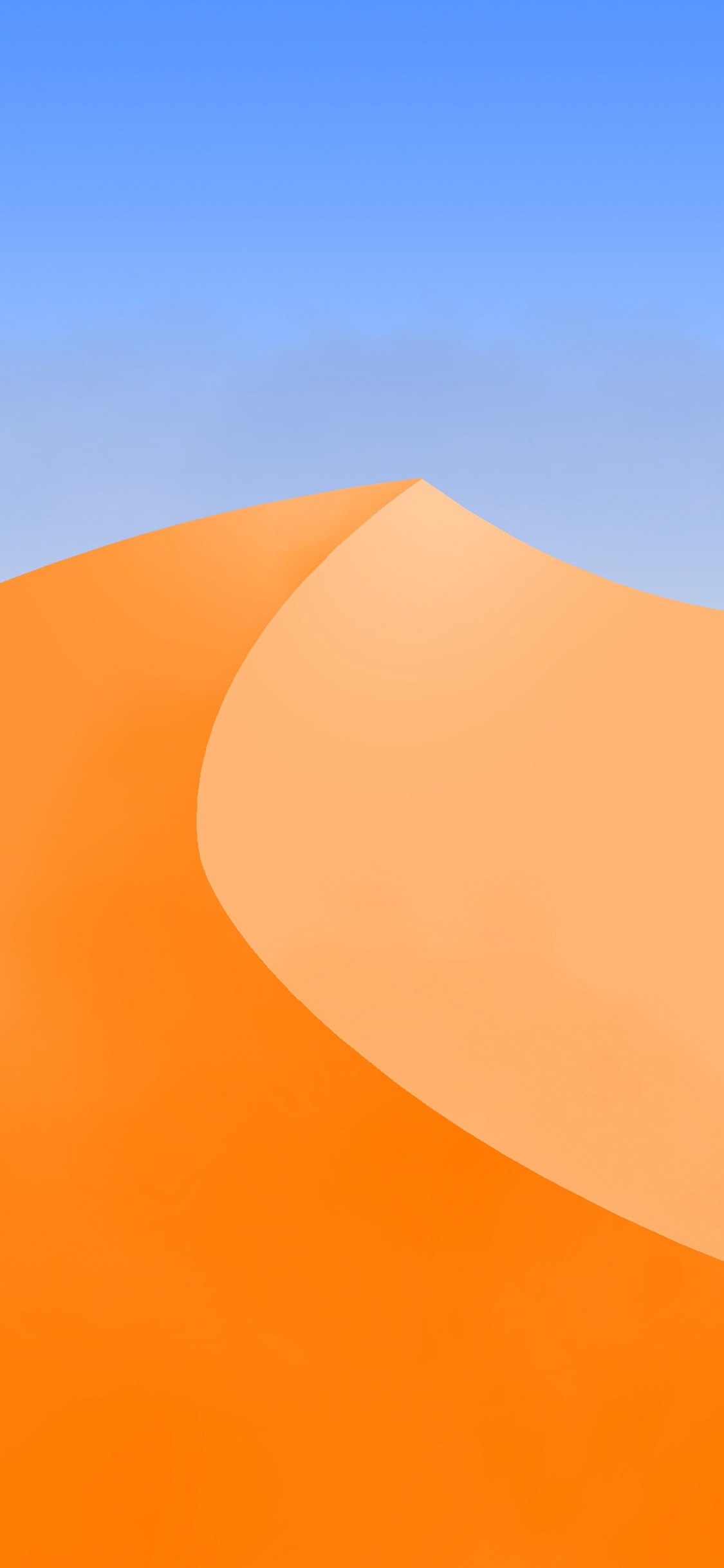 Desert Illustration. Wallpaper in 1125x2436 Resolution