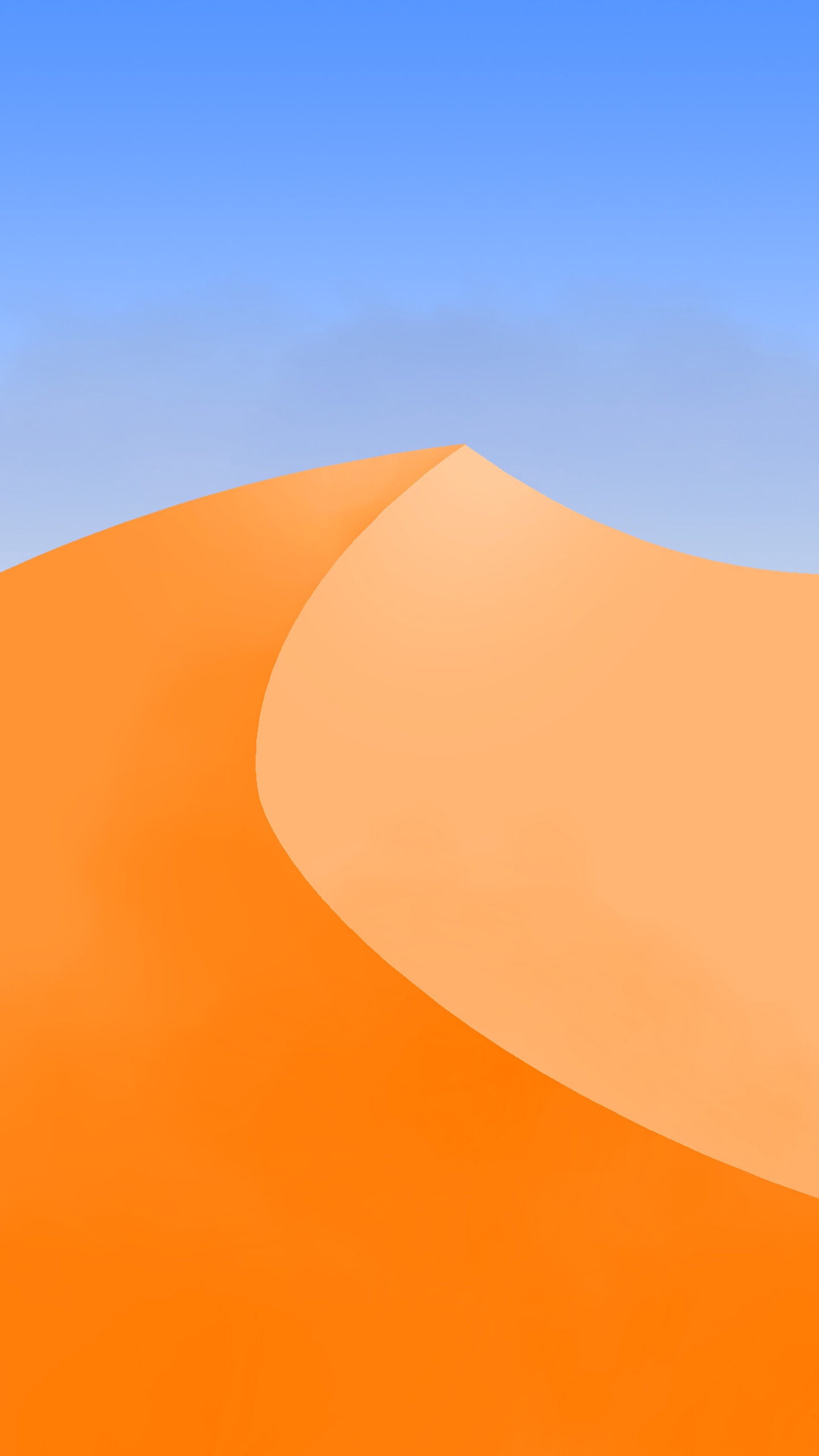 Desert Illustration. Wallpaper in 1440x2560 Resolution