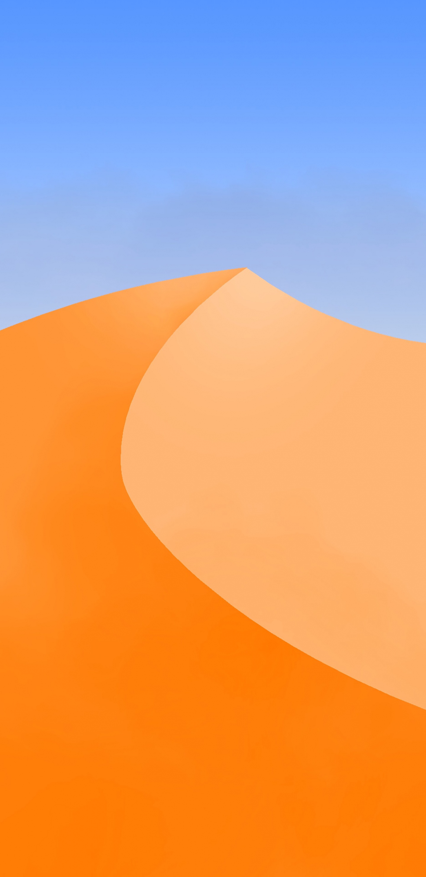 Desert Illustration. Wallpaper in 1440x2960 Resolution