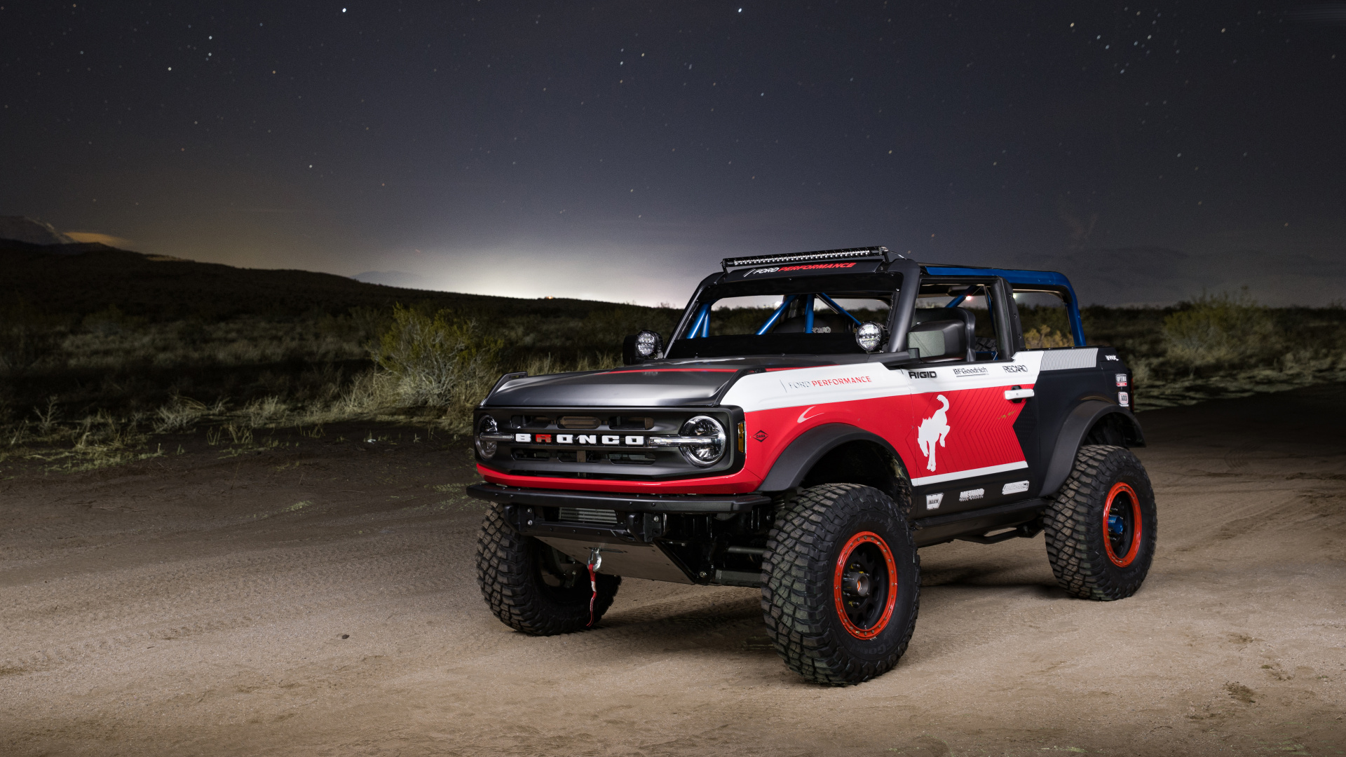 福特, Ford Bronco, 福特汽车公司, 低1000, 越野赛车 壁纸 1920x1080 允许