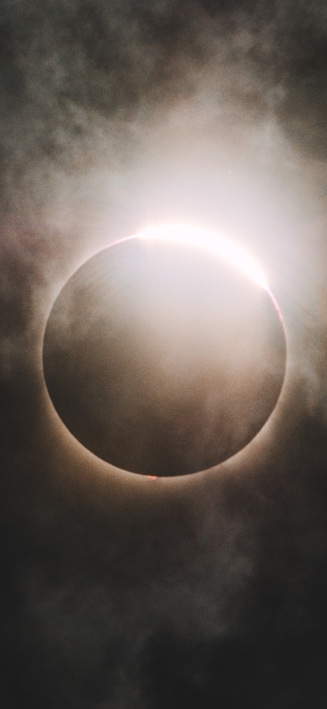 Luna Llena en el Cielo. Wallpaper in 1125x2436 Resolution