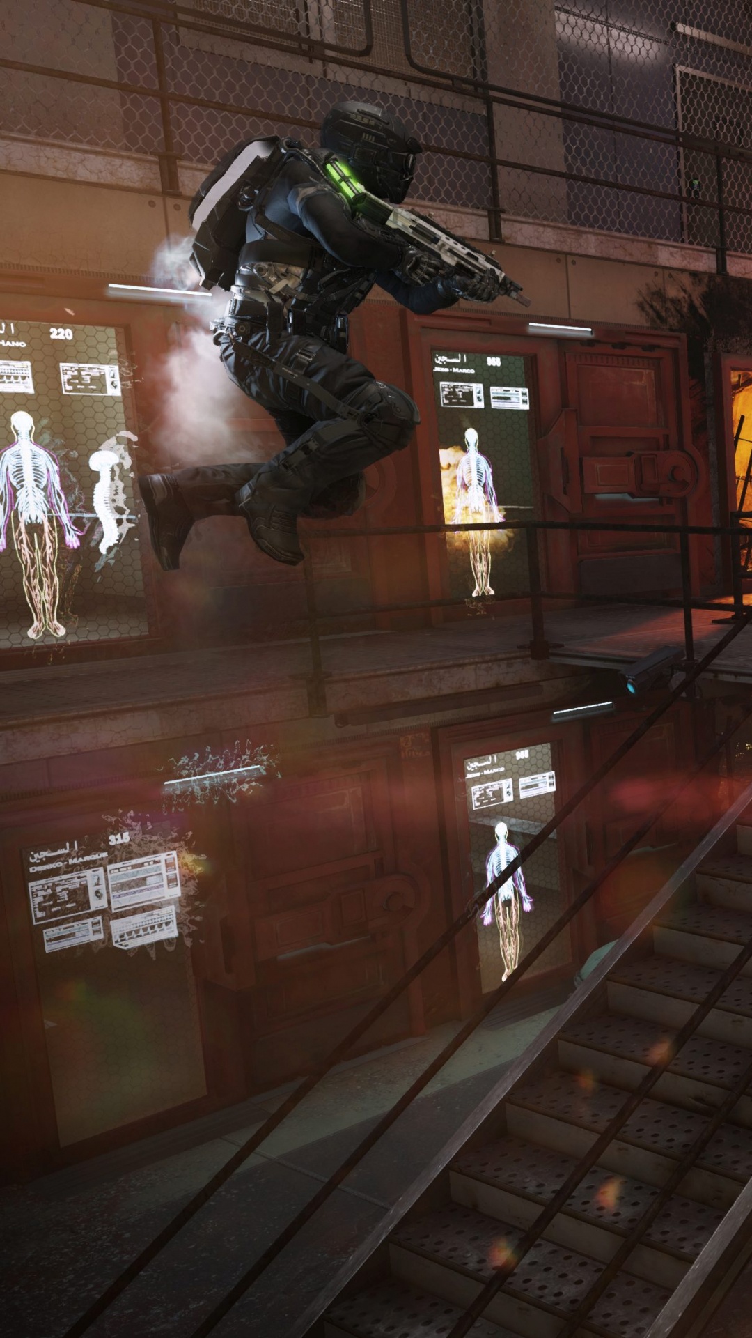 Call of Duty Advanced Warfare, Call of Duty 4-modern Warfare, Sledgehammer Games, Multiplayer-video-Spiel, Pc-Spiel. Wallpaper in 1080x1920 Resolution