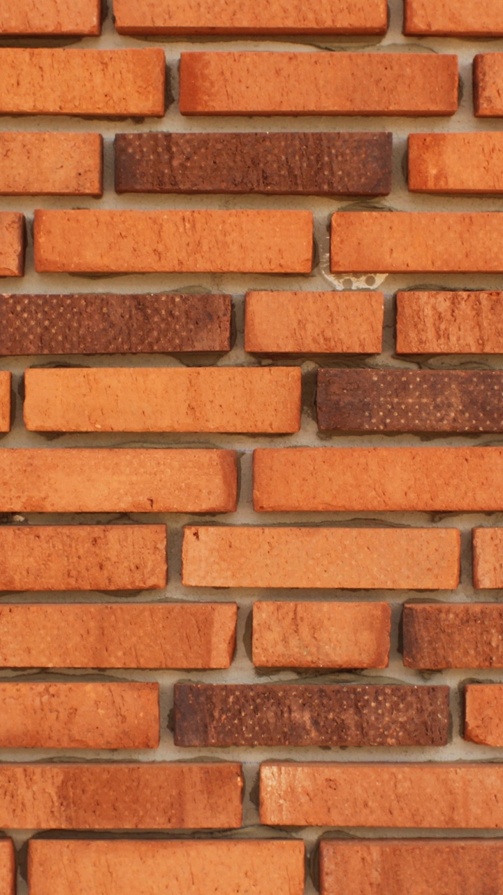 Brown and White Brick Wall. Wallpaper in 720x1280 Resolution