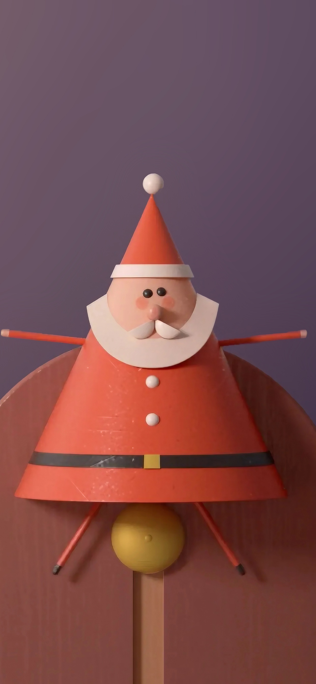 Christmas Ornament, Weihnachtsbaum, Weihnachtsmann. Wallpaper in 1242x2688 Resolution