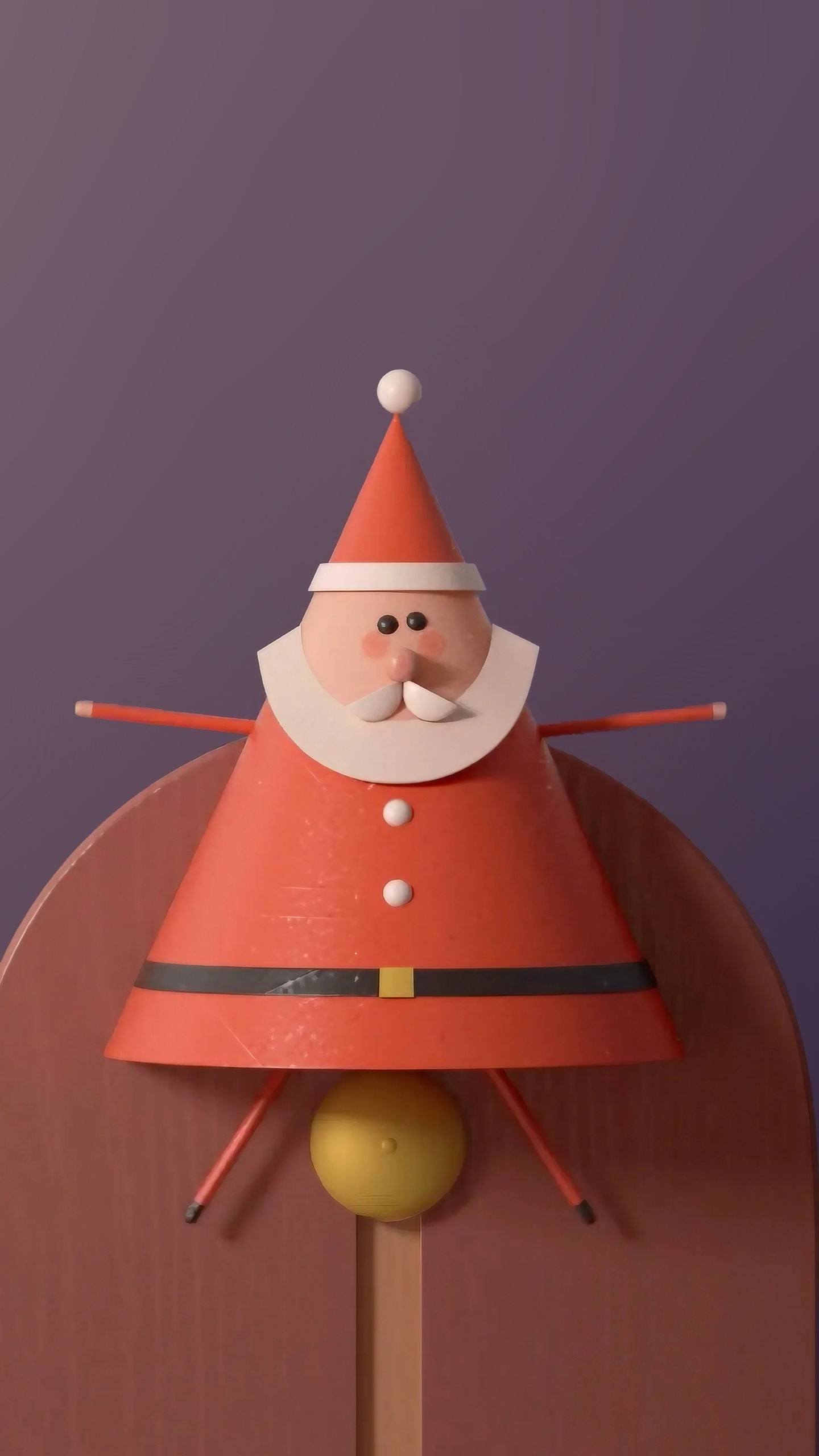 Christmas Ornament, Weihnachtsbaum, Weihnachtsmann. Wallpaper in 1440x2560 Resolution