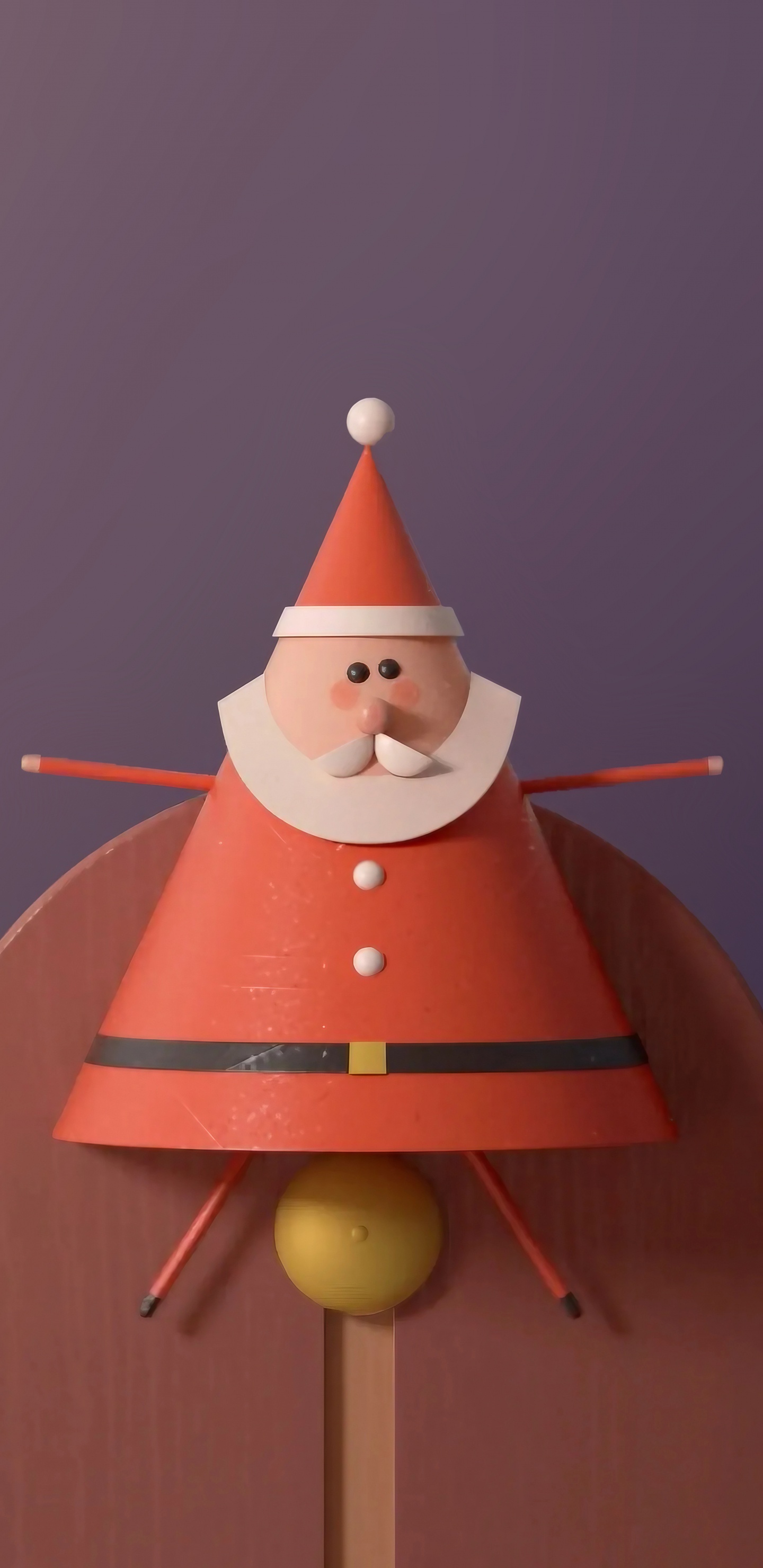 Navidad, Adorno de Navidad, Santa Claus. Wallpaper in 1440x2960 Resolution