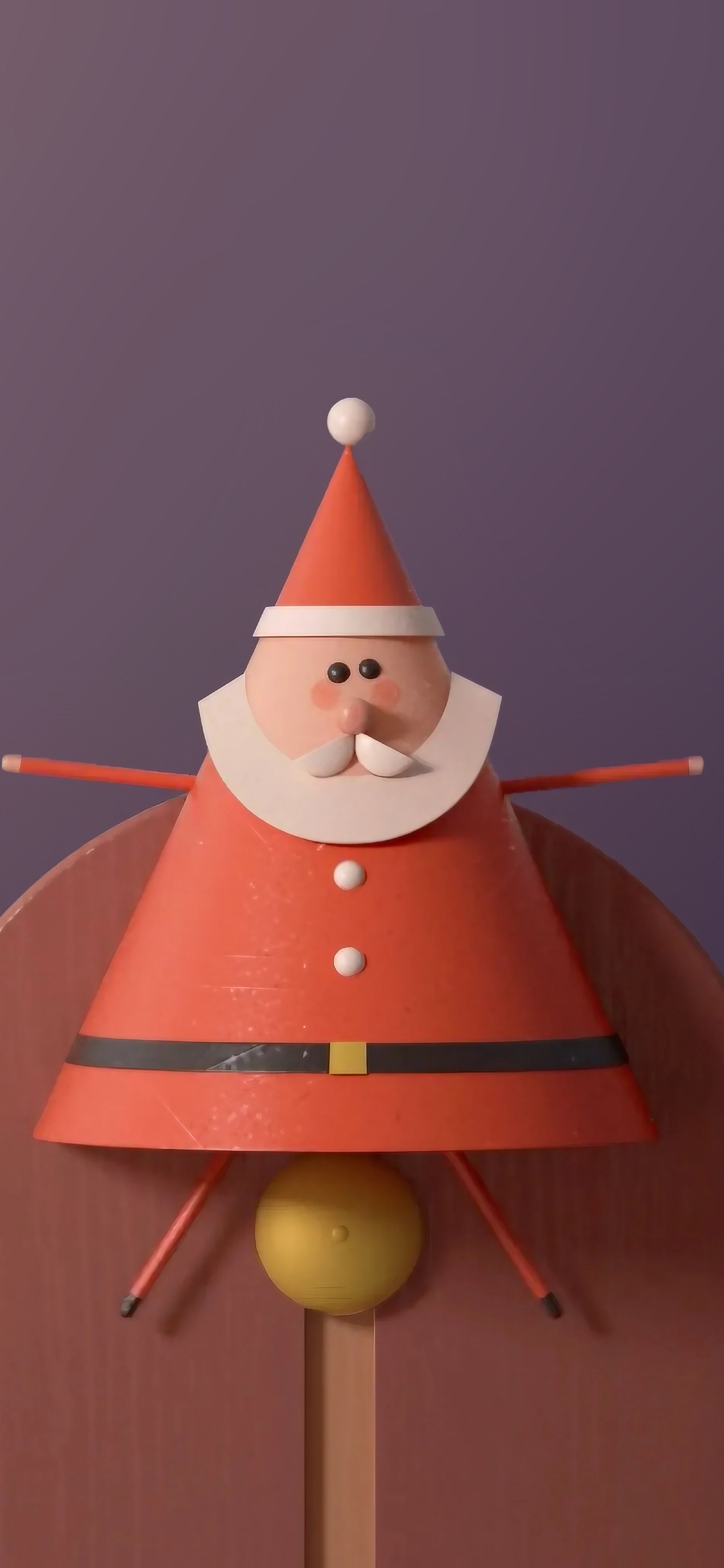 Ornement de Noël, Arbre de Noël, Santa Claus. Wallpaper in 1125x2436 Resolution