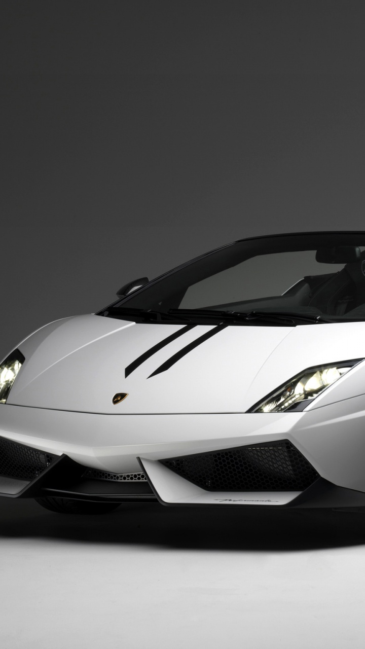 White Porsche 911 Convertible Coupe. Wallpaper in 720x1280 Resolution