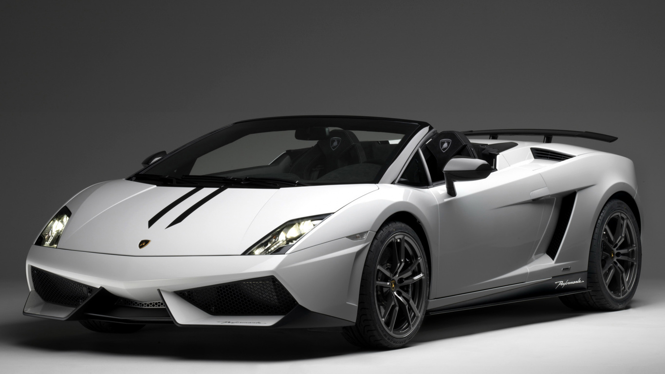 Cupé Convertible Blanco Porsche 911. Wallpaper in 1366x768 Resolution