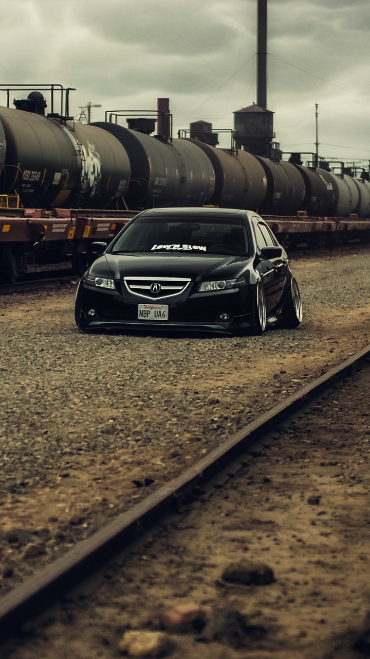Cars, Mid Size Car, Compact Car, Train, Cloud. Wallpaper in 720x1280 Resolution