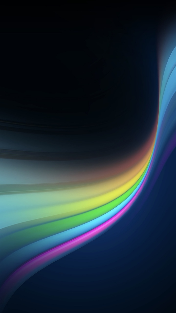 Virtual Rainbow, Rainbow, Colorfulness, Art, Violet. Wallpaper in 720x1280 Resolution