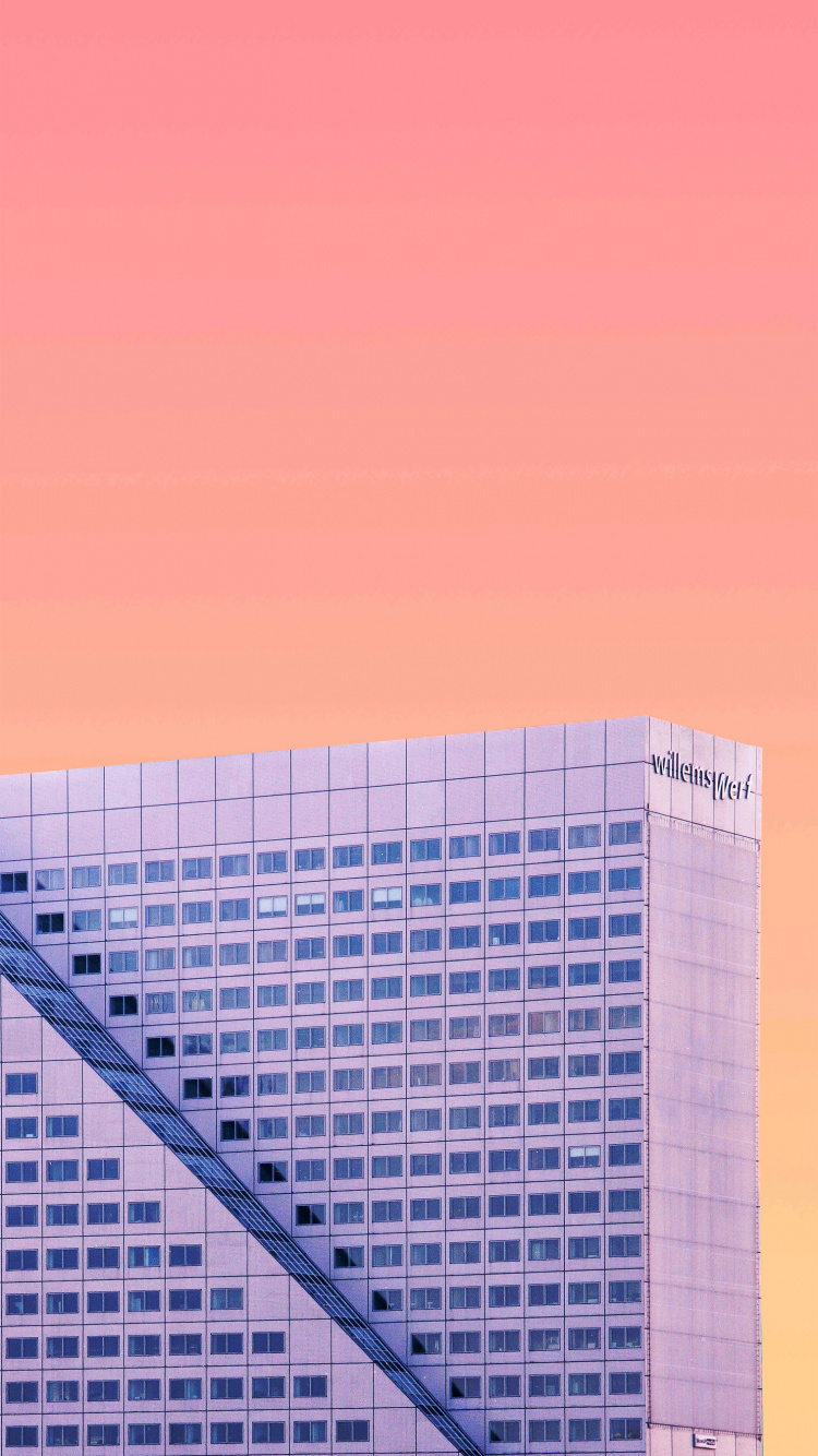 Gebäude, Rechteck, Piste, Dreieck, Veilchen. Wallpaper in 750x1334 Resolution