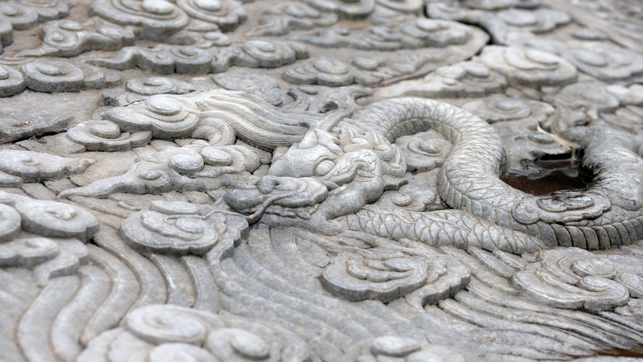 龙, 石雕刻, 雕刻, 救济, 古代历史 壁纸 1280x720 允许