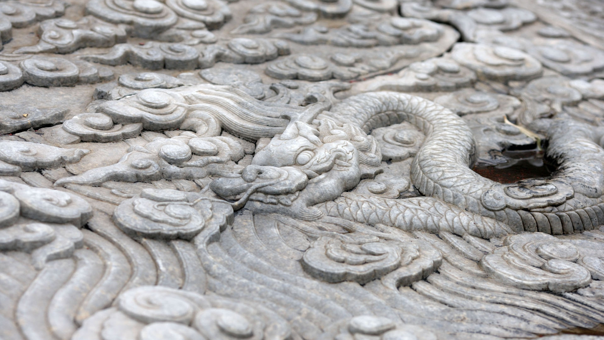 龙, 石雕刻, 雕刻, 救济, 古代历史 壁纸 1920x1080 允许