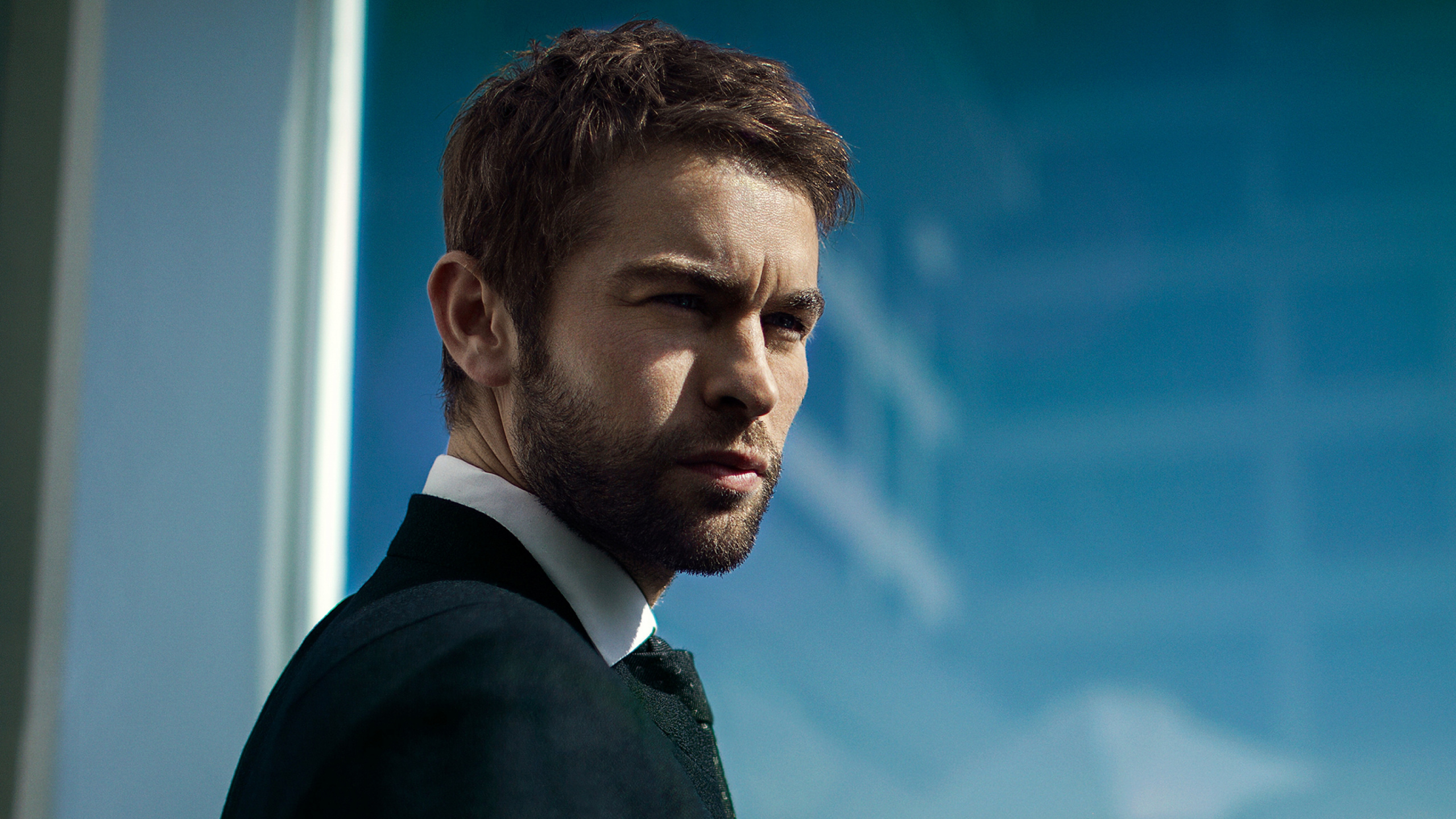 Chace Crawford, Gossip Girl, Schauspieler, Anzug, Gesichtsbehaarung. Wallpaper in 2560x1440 Resolution