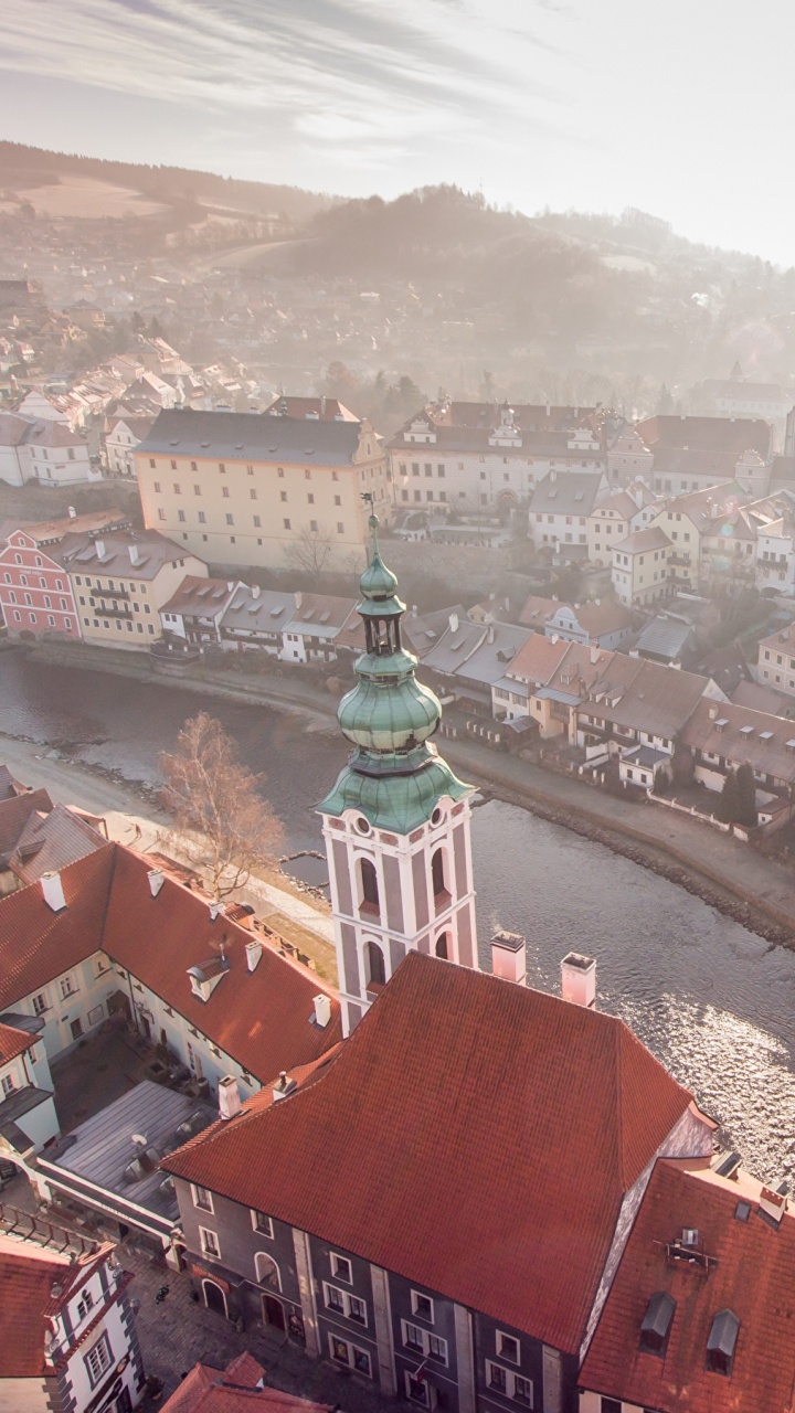 Aerial View of City Buildings During Daytime. Wallpaper in 720x1280 Resolution