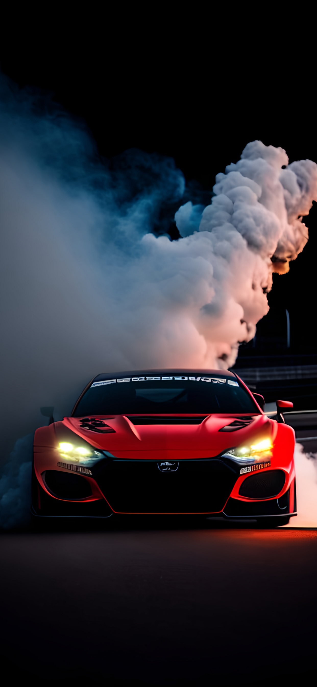 Supercar, L'éclairage Automobile, Voiture de Luxe, Pneu, Capuchon. Wallpaper in 1242x2688 Resolution