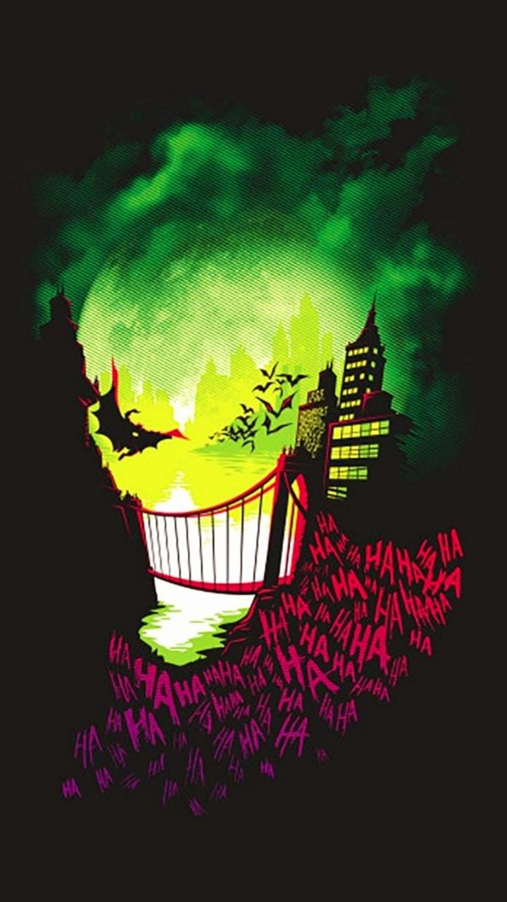 Awesome Joker, The Joker, Batman, Harley Quinn, Bane. Wallpaper in 720x1280 Resolution