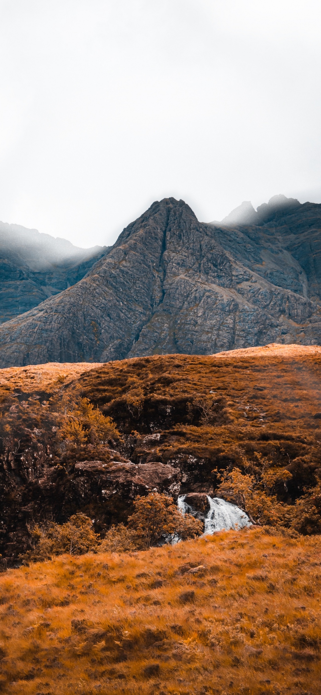 Bergkette, Hochland, Bergigen Landschaftsformen, Natur, Hill. Wallpaper in 1125x2436 Resolution