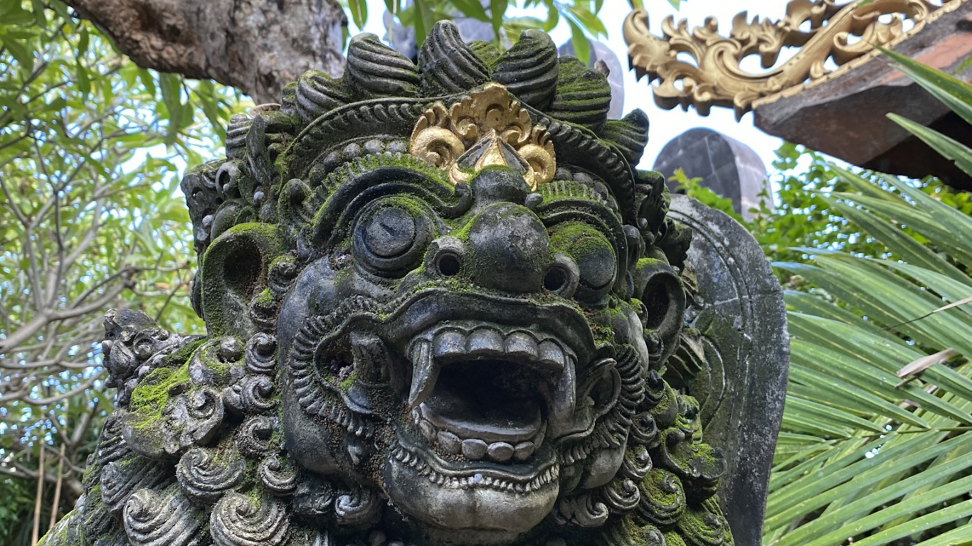 Bali, Statue, Stone Carving, Ausgrabungsstätte, Alte Geschichte. Wallpaper in 1366x768 Resolution