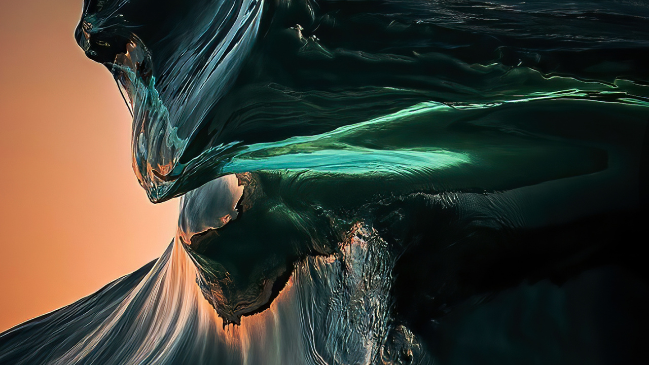 Wasser, Wind Welle, Wind, Electric Blue. Wallpaper in 1280x720 Resolution