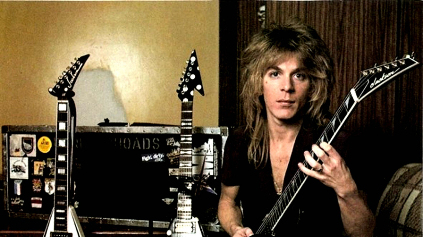 Randy Rhoads, Tribut, Gitarrist, Schwermetall, Stiller Protest. Wallpaper in 1366x768 Resolution