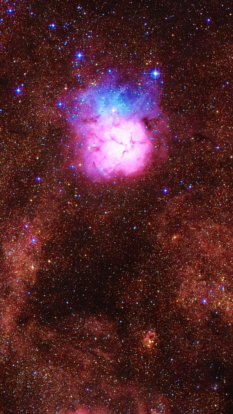 M20, la Astronomía, Espacio, Estrella, Ambiente. Wallpaper in 750x1334 Resolution