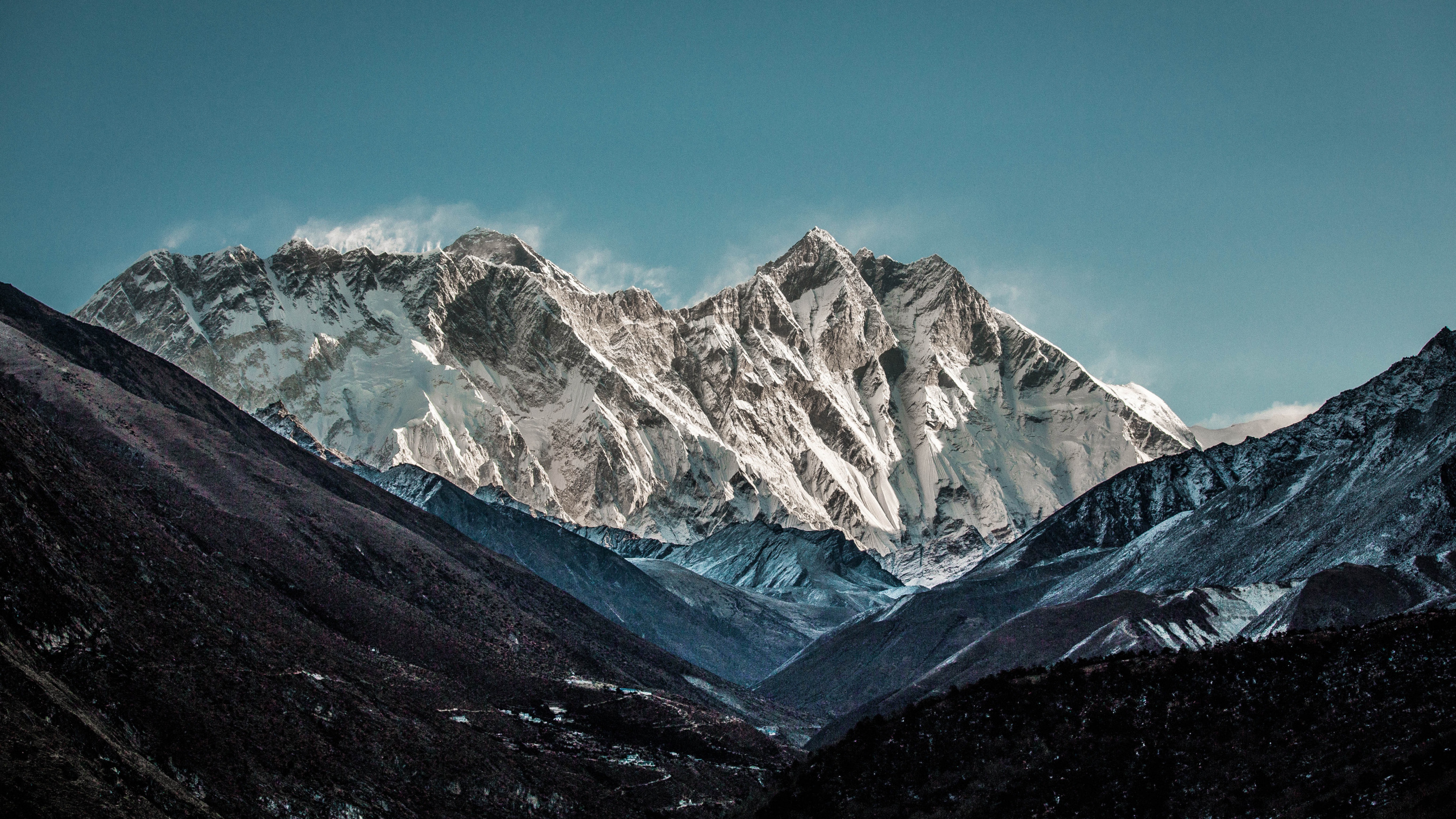 Mount Everest, Gipfel, Bergkette, Tablet, Cloud. Wallpaper in 2560x1440 Resolution