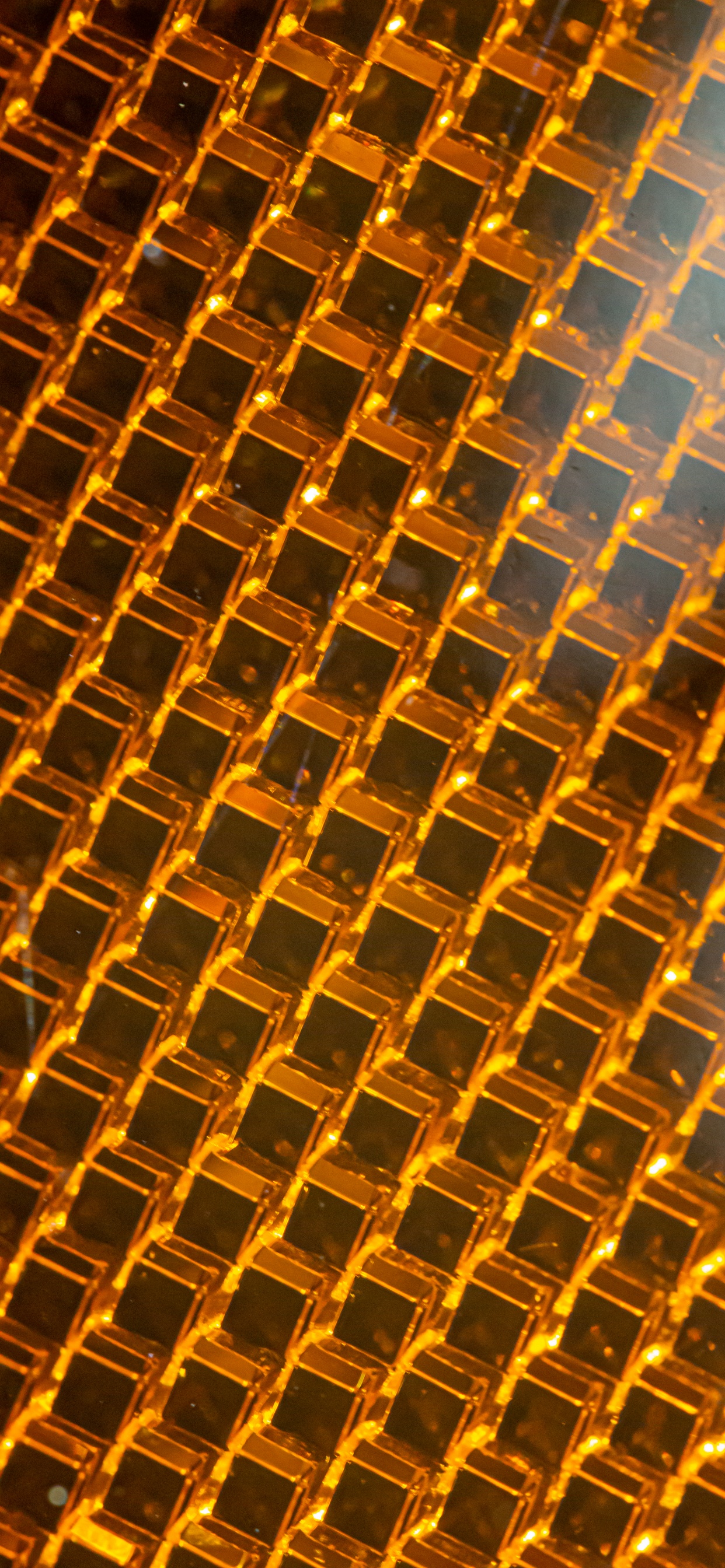 Textil a Cuadros Amarillo y Negro. Wallpaper in 1242x2688 Resolution