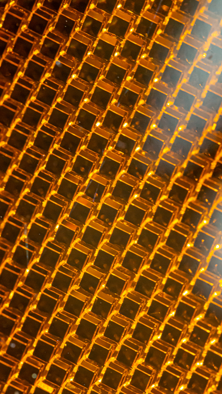 Textil a Cuadros Amarillo y Negro. Wallpaper in 750x1334 Resolution